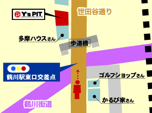 ���c�J�ʂ萼������̒n�}